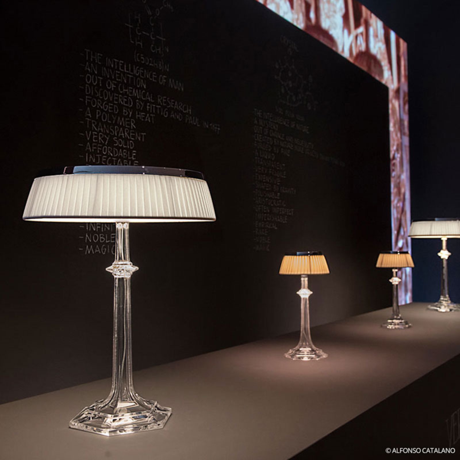 Flos Bon Jour Versailles - LED table lamp, chrome