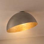 Deckenleuchte Sfera, Ø 50cm, taupe/gold, Metall, E27