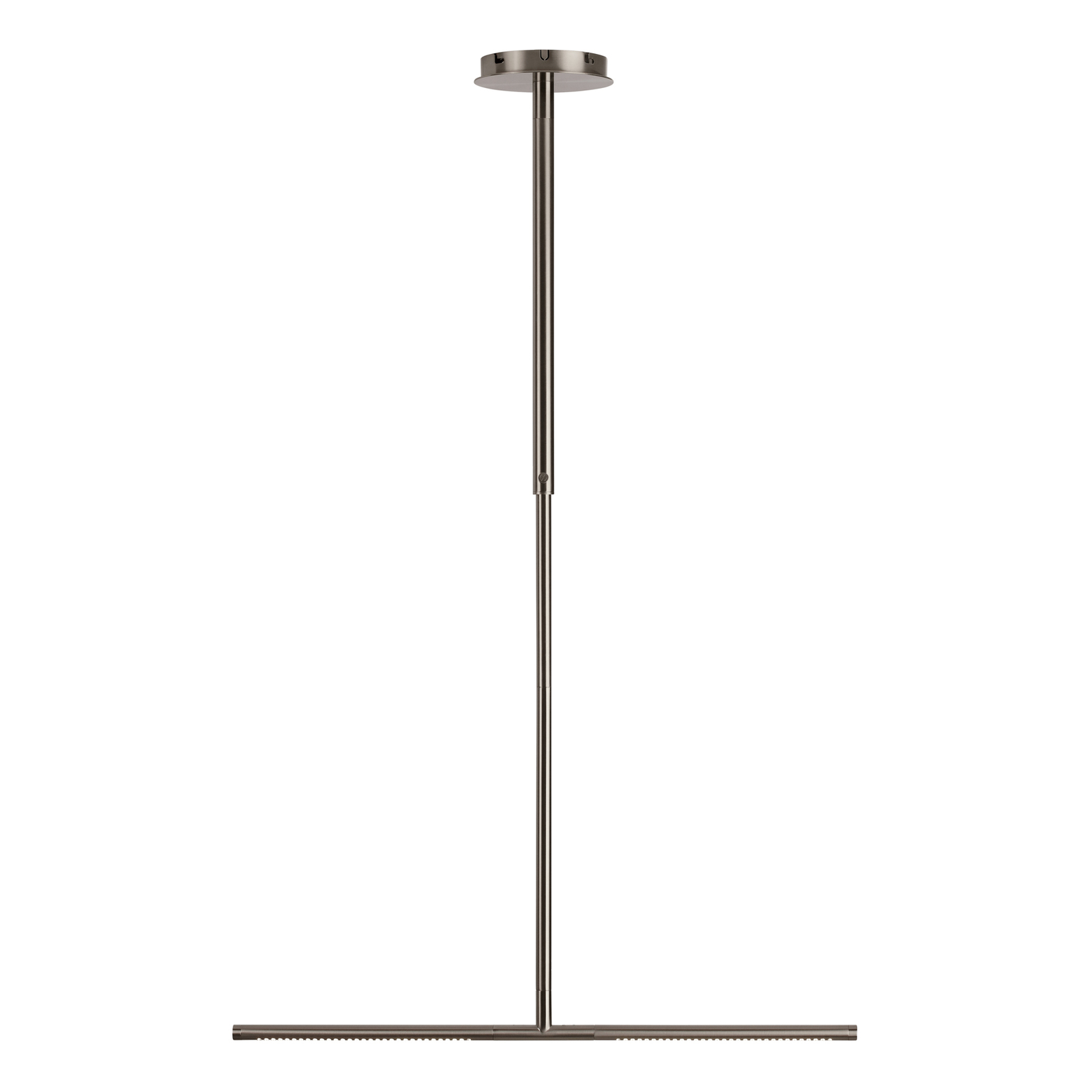 UMAGE Candeeiro suspenso LED Omni, cor de aço, 2 lâmpadas, 74 cm