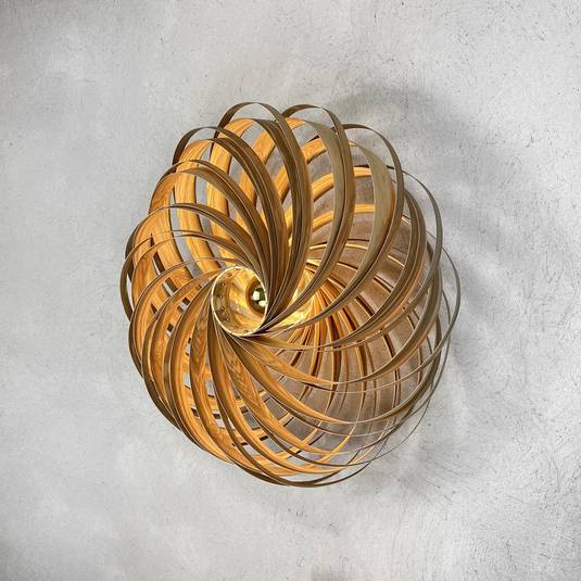 Gofurnit Veneria fali lámpa, kőris, Ø 70 cm