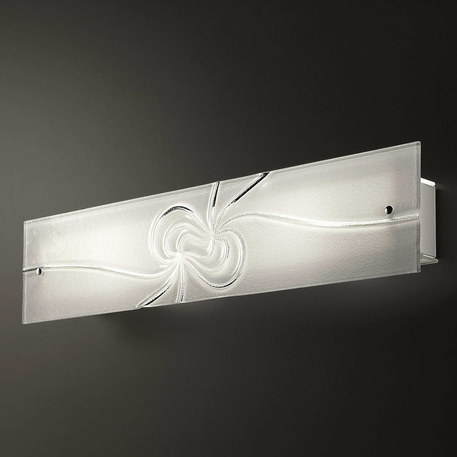 Applique en verre décorative Mistral 65 cm