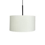 Dyberg Larsen Lampa wisząca Calix, wysokość 50 cm, naturalna biel