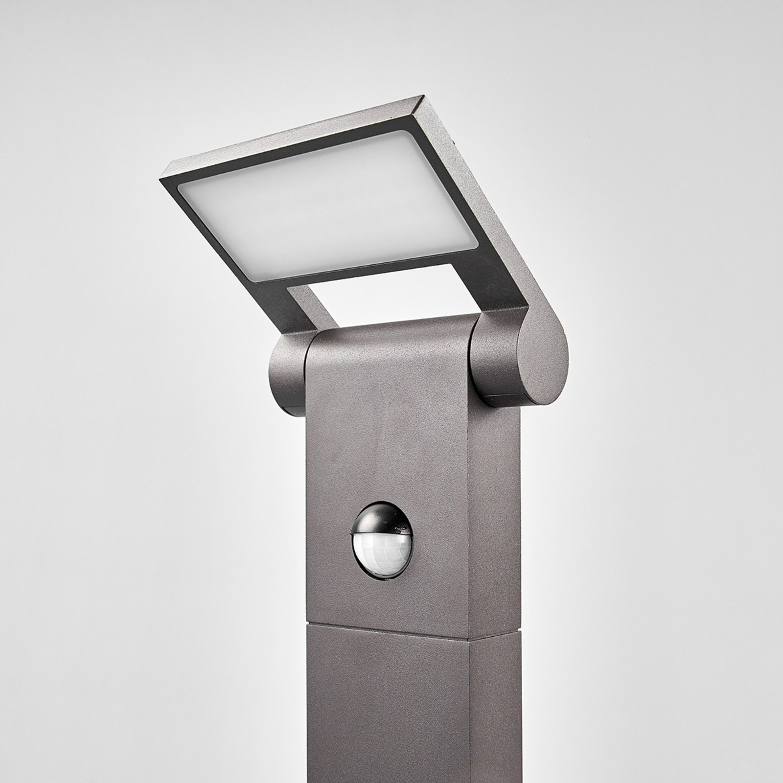 LED-Pollerlampe Marius mit Sensor, 80 cm