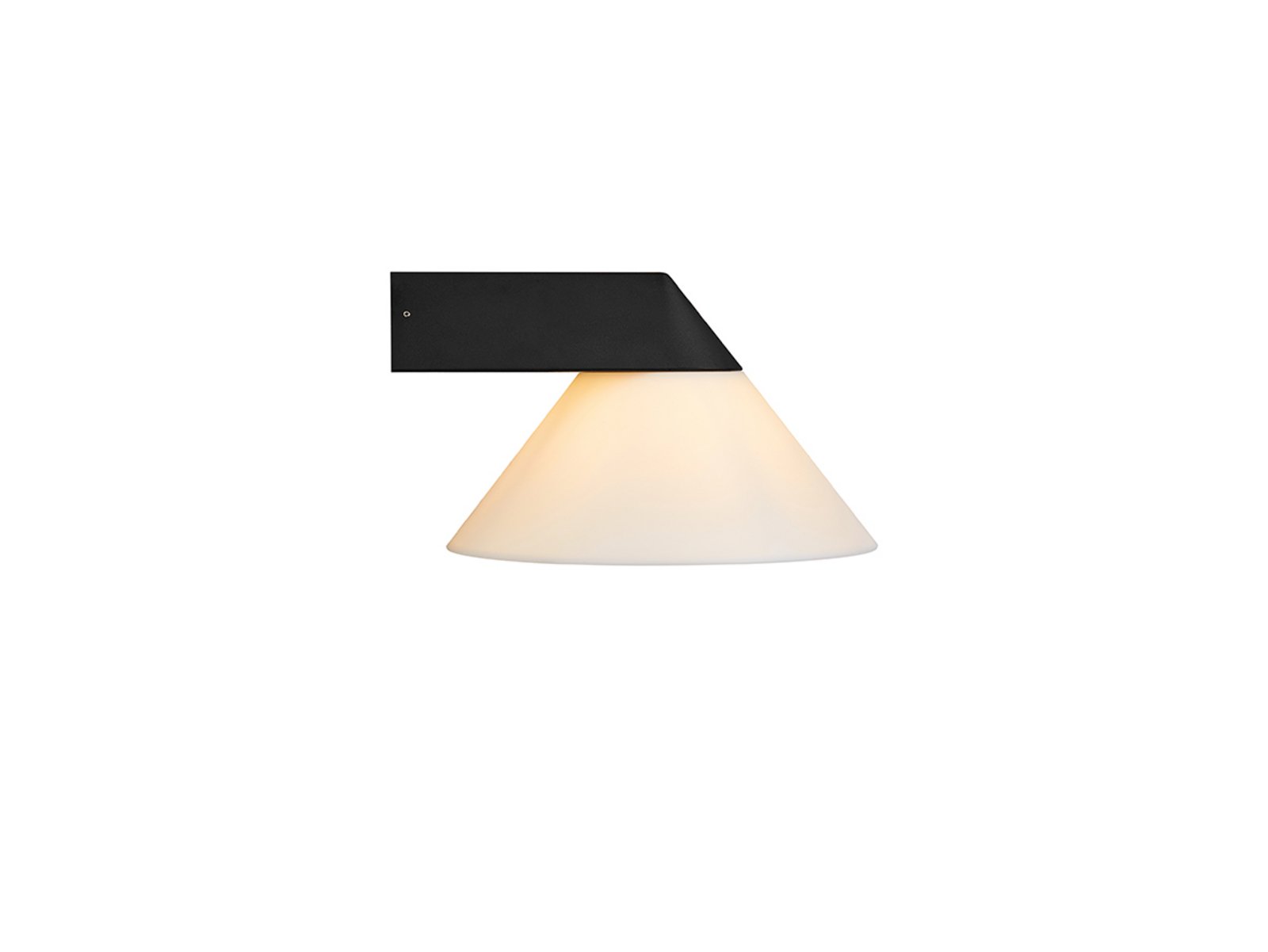 Linas Outdoor Wall Lamp Black - Nordlux