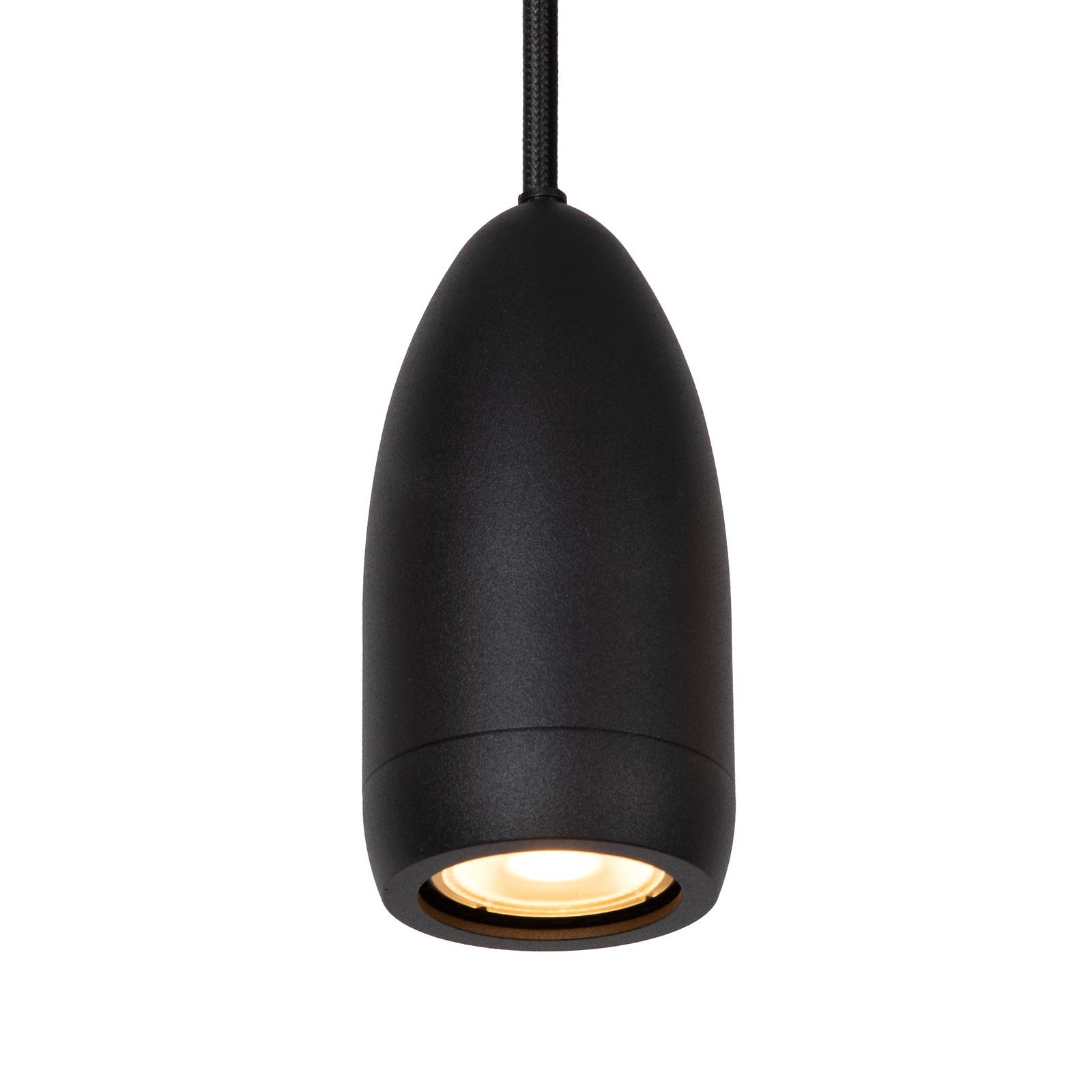 Lucide Evora hængelampe 1 lyskilde sort