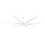 Cies XL ceiling fan for large rooms, DC white