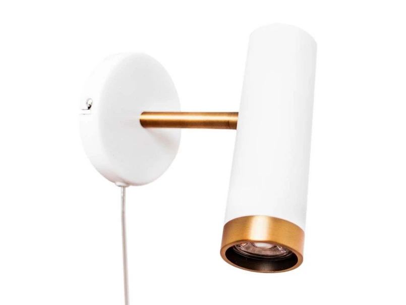 By Rydéns – Puls Vägglampa White/Brass