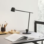 Candeeiro de mesa LED FRANDSEN Satellite, preto