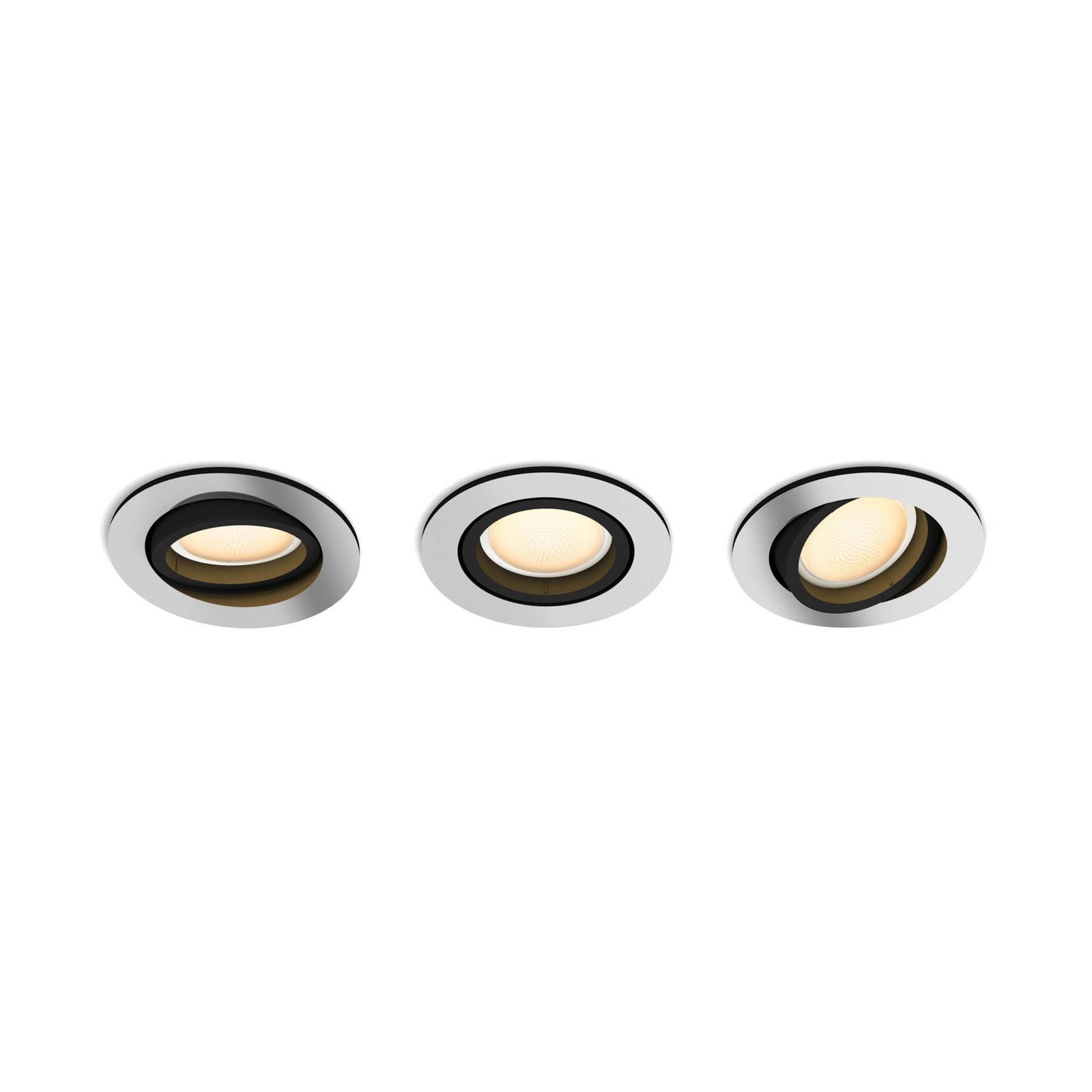 Philips Hue Milliskin LED recessed spotlight 3, round