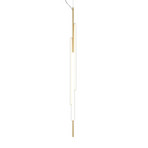 Candeeiro suspenso LED MARSET Ambrosia 175w/Plug-in 3000K dourado