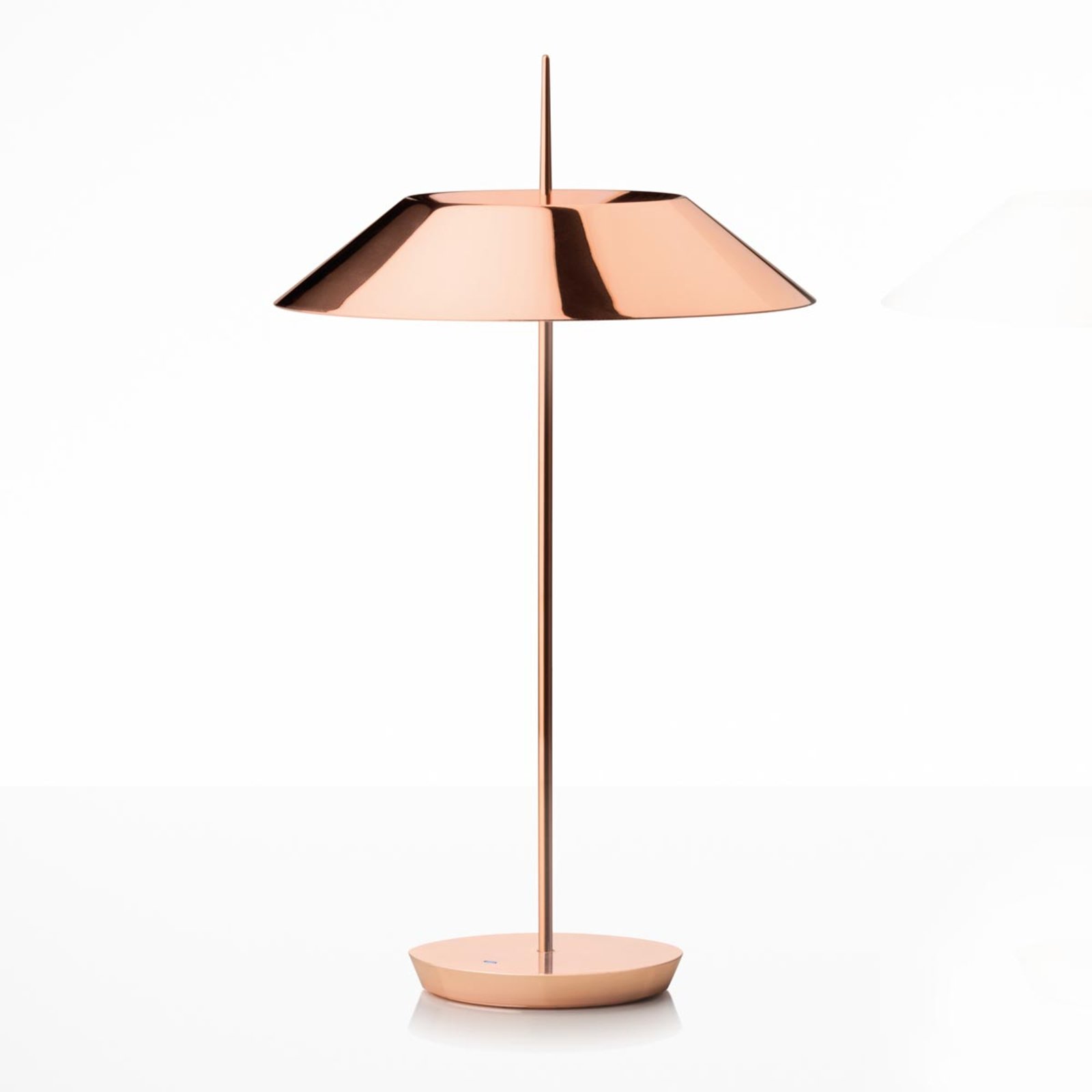 Vibia Mayfair LED table lamp, glossy copper