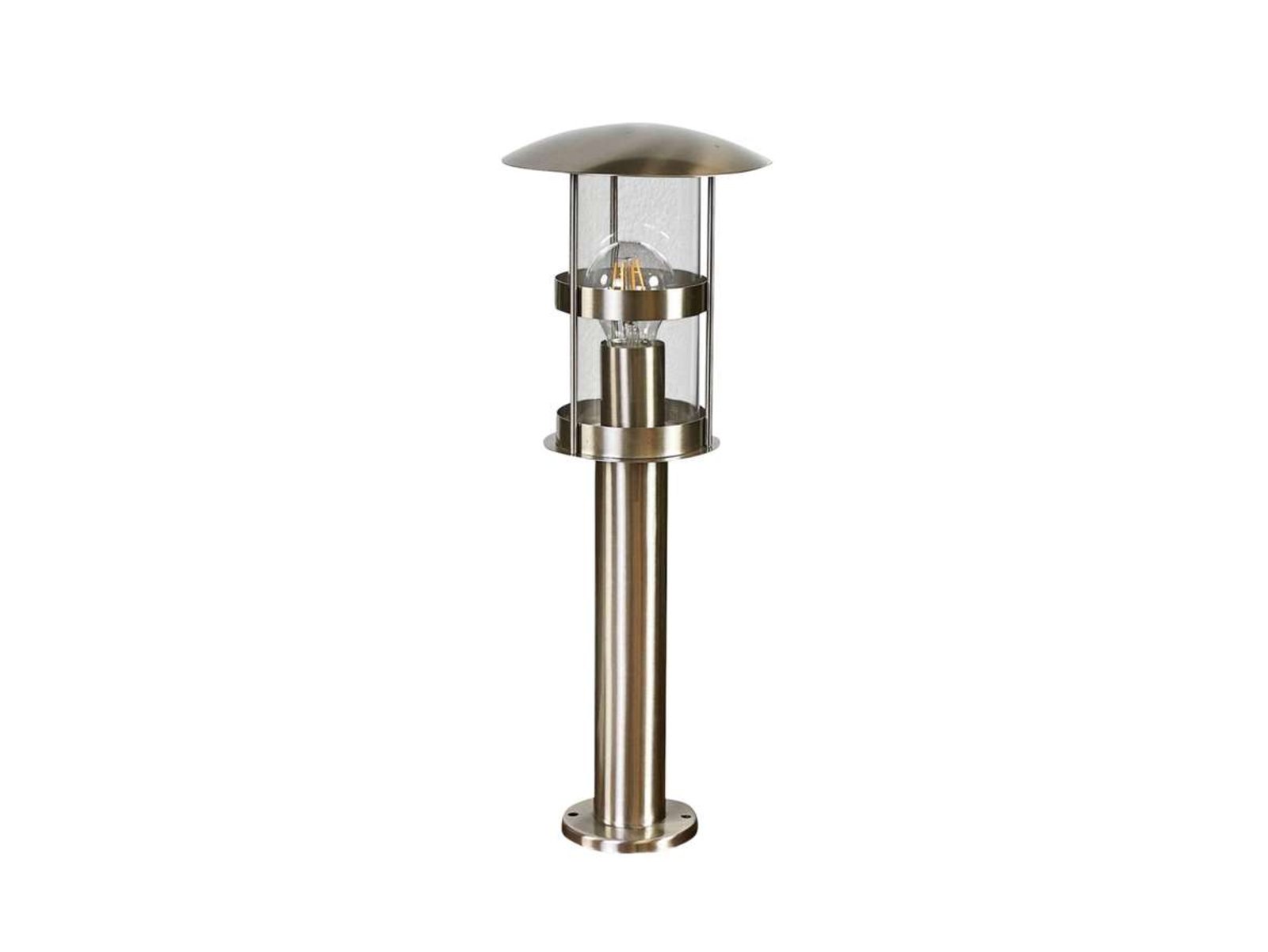 Noemi Záhradná Lampa H50 Stainless Steel - Lindby