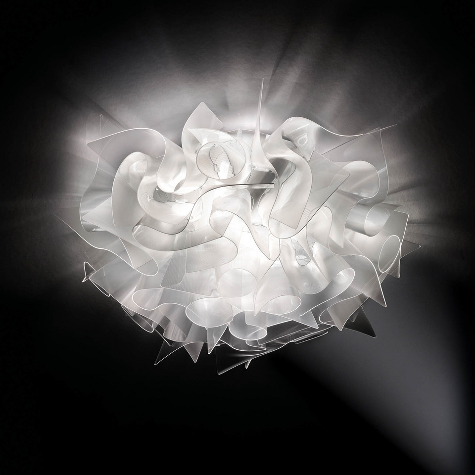 Slamp Veli PRISMA taklampa 53 cm, transparent från Slamp