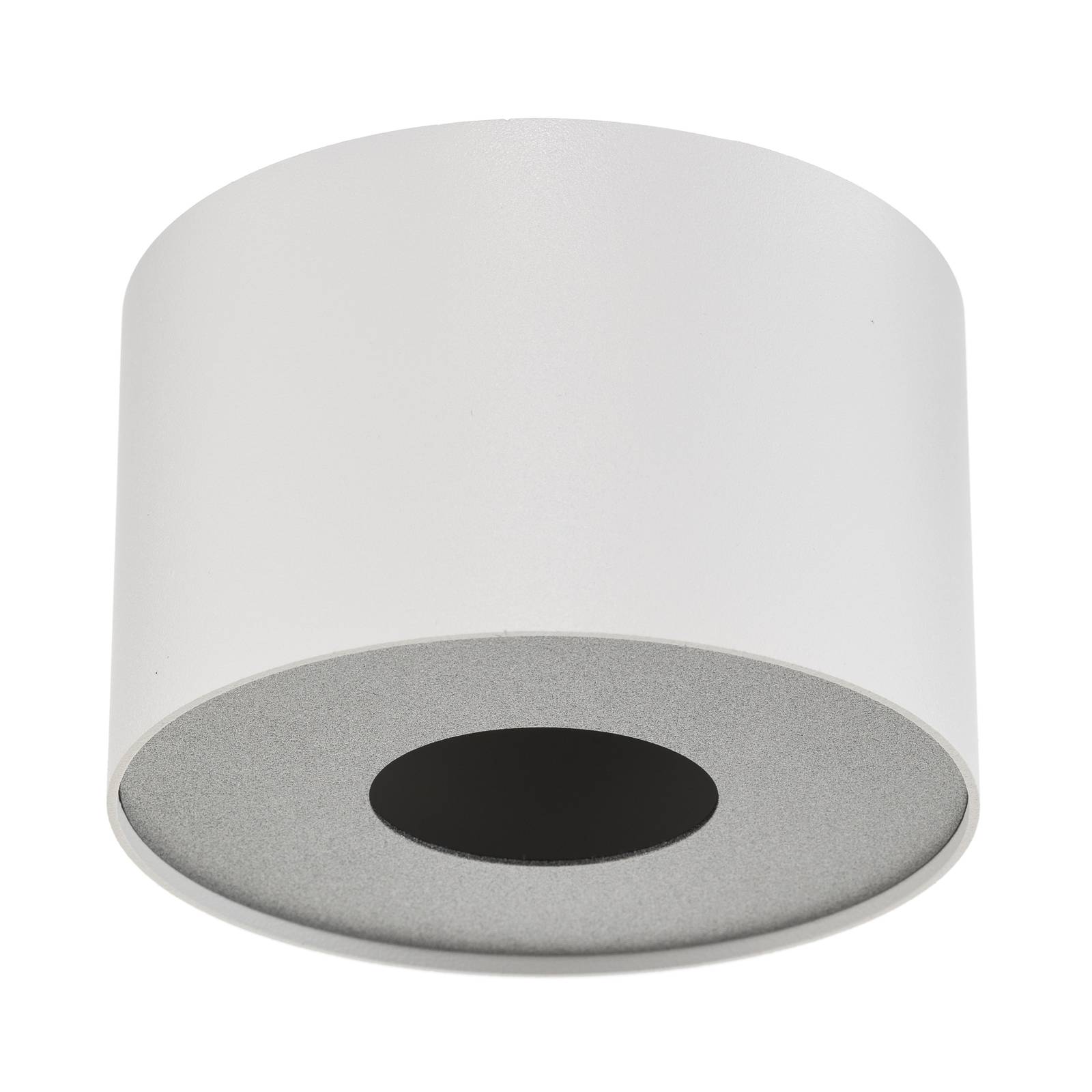 Spot pour plafond Point S cylindrique blanc