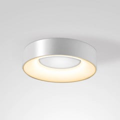 Sauro LED laevalgusti, Ø 30 cm, hõbedane