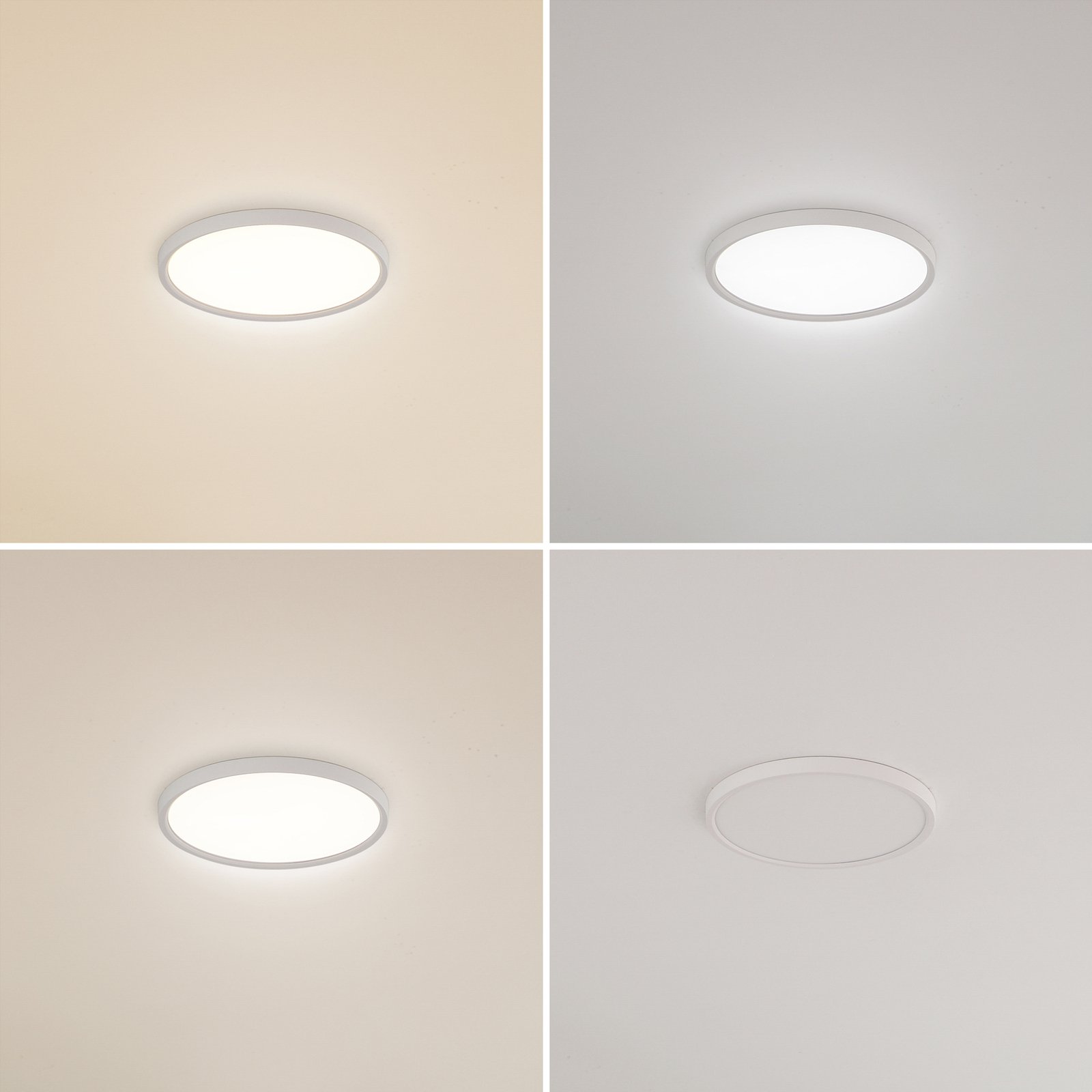 Diki LED Plafonnier Ø40 CCT White - Lindby