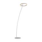 LED stojací lampa Titus, stmívatelná, bílá
