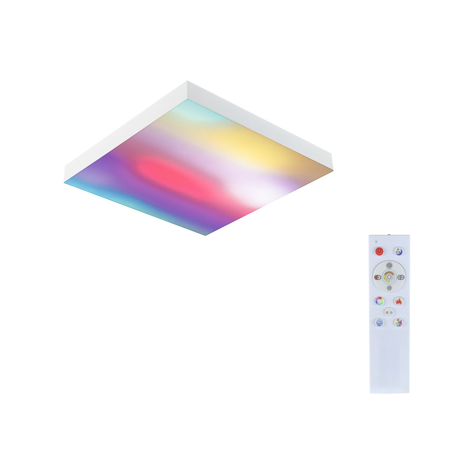 Paulmann Velora Pannello Rainbow 30x30cm bianco RGBW