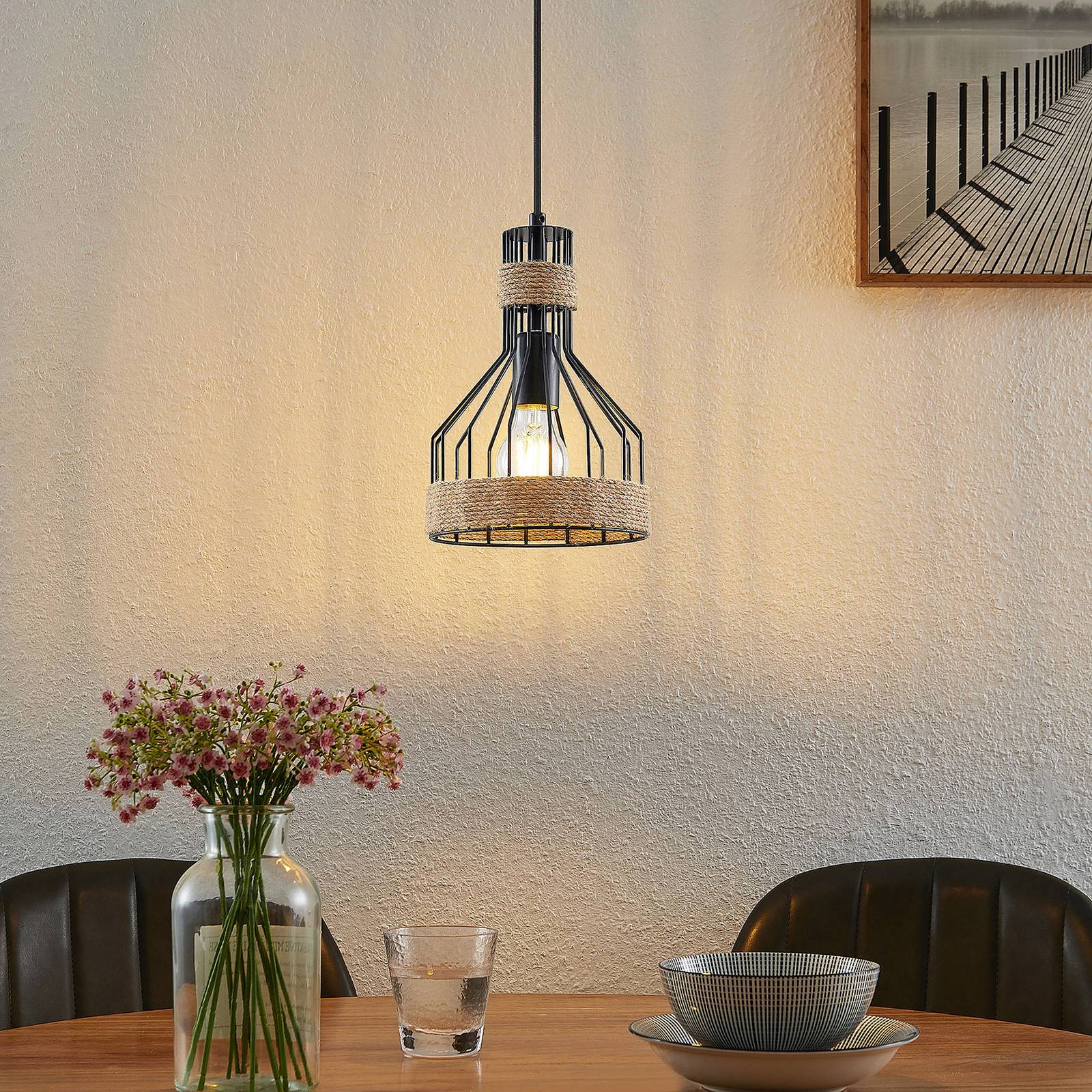 Lindby Ivaneska hængelampe, 1 lyskilde