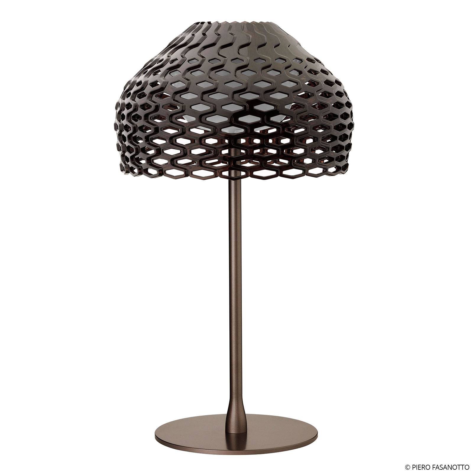 Image of FLOS Tatou T lampada da tavolo con dimmer, ocra
