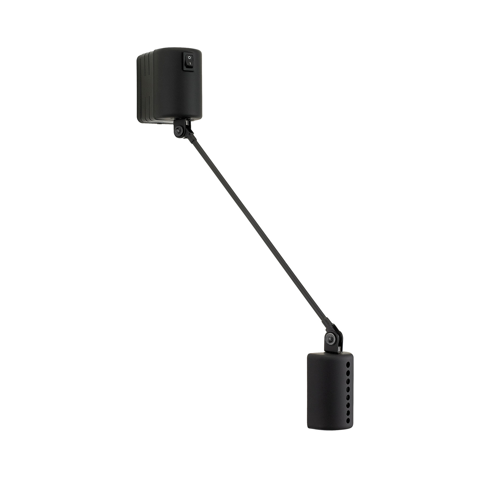 Lumina Daphine LED wall lamp 3,000 K 20 cm black