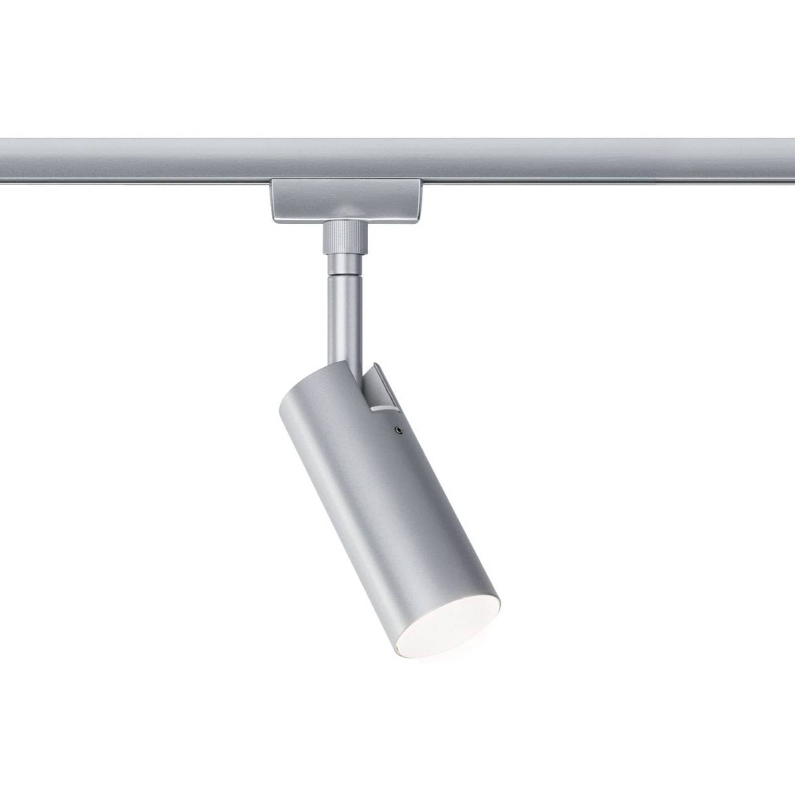 Paulmann URail Spot Tubo 3000K Chrom matt | Schwenkbar, effiziente LED-Technik, ideal für Decken- und Wandmontage