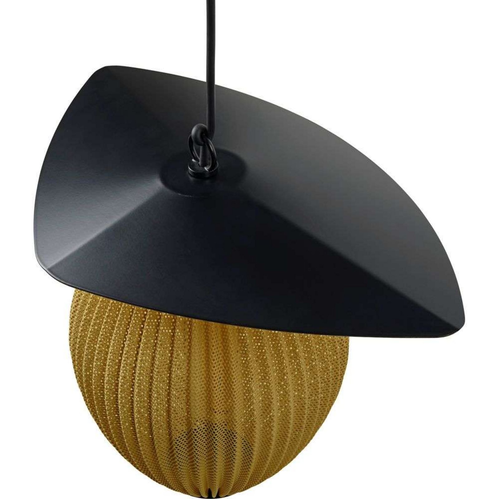 Satellite Lustră Pendul de Exterior Ø27 MuSteled Gold/Black - GUBI