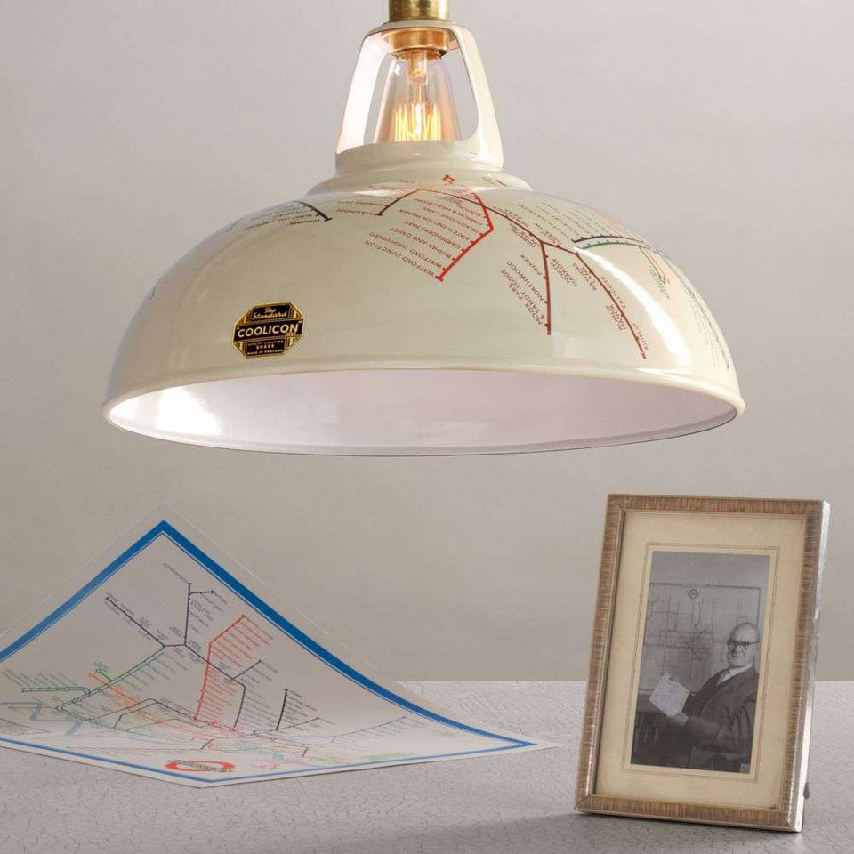 Coolicon Stor pendellampa från 1933, flerfärgad från Coolicon