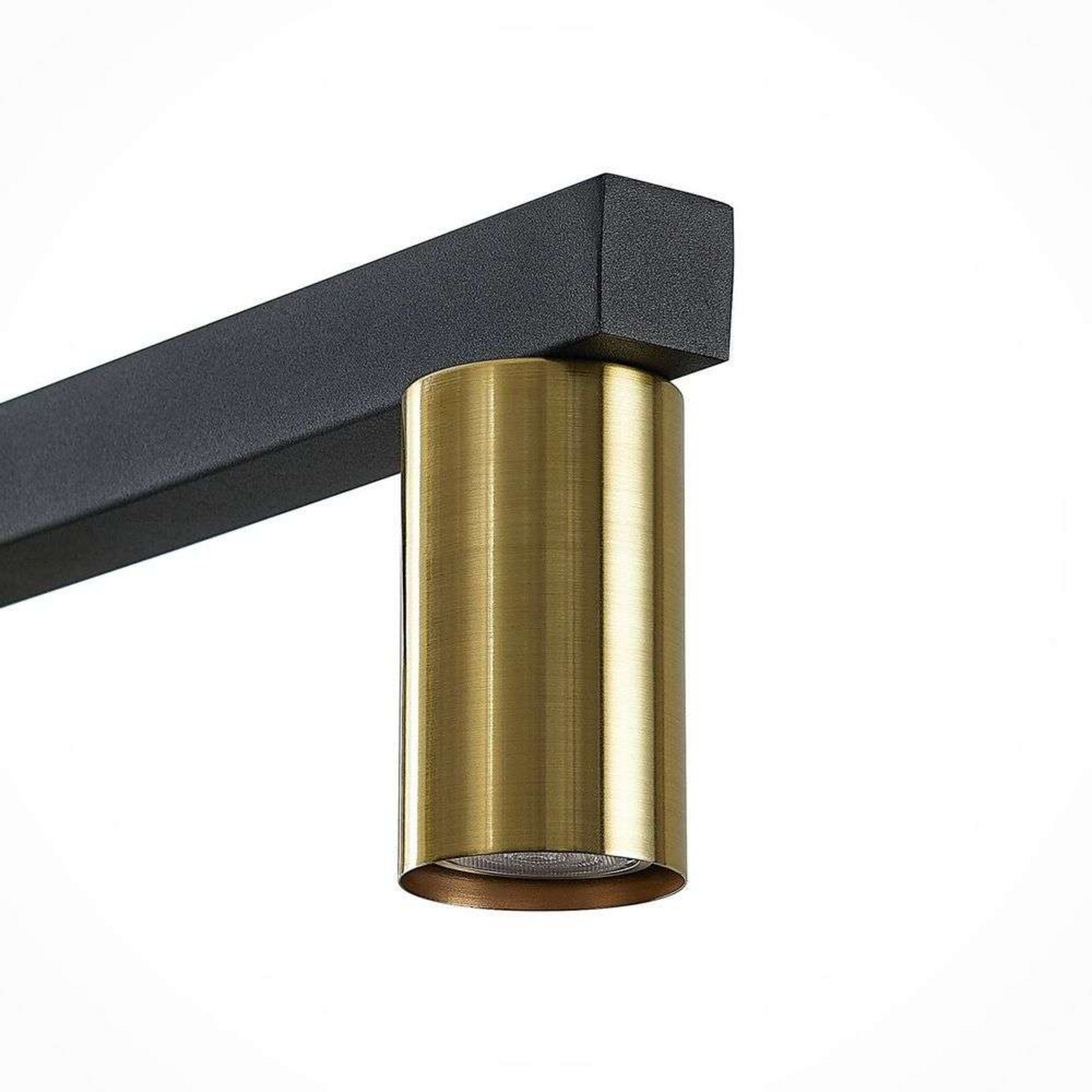 Baliko 5 Lustră Pendul Black/Brass - Lindby