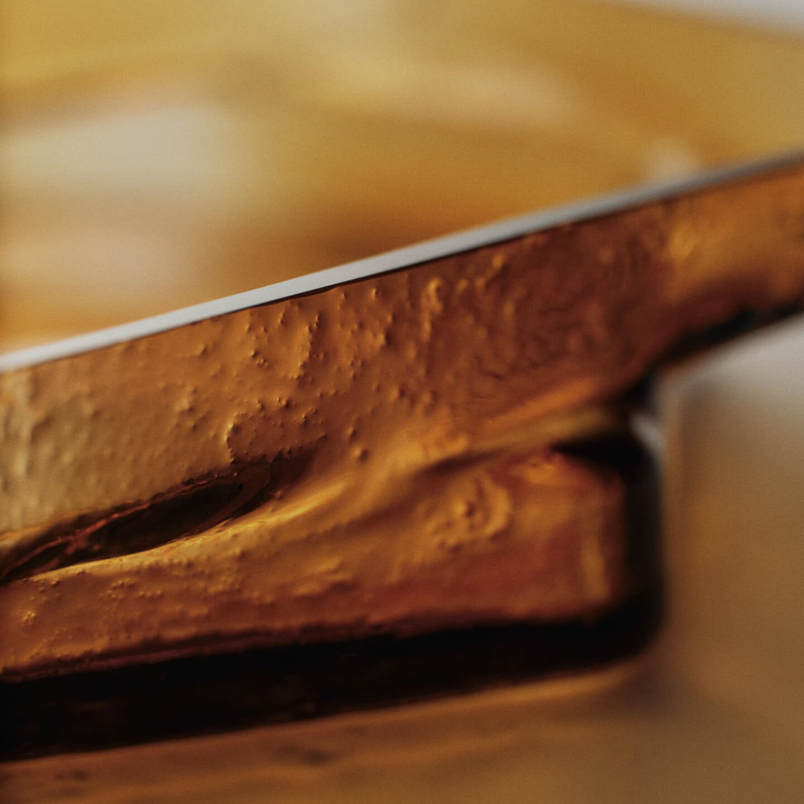 Muro skål, ravfarget, 30 x 29 cm, glass – ferm LIVING