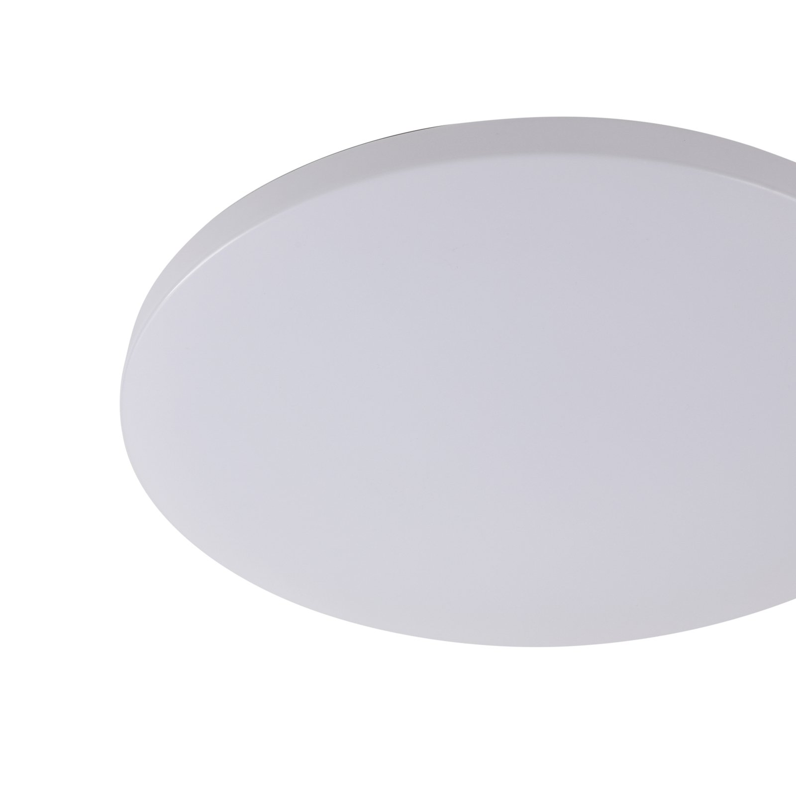 Lindby Doki LED buiten plafondlamp, 34 cm, wit, kunststof