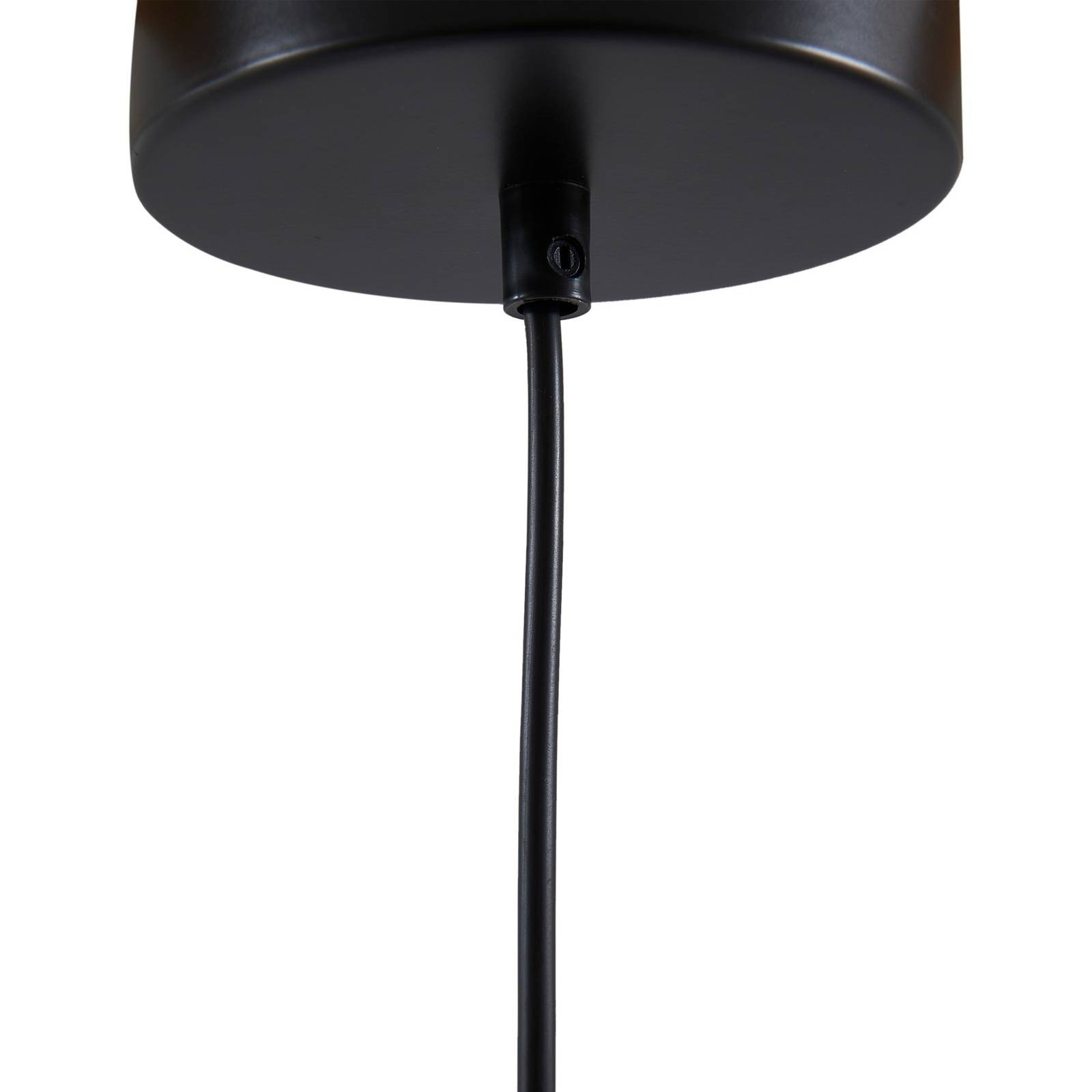 Lampa wisząca Lindby Jarl, niebieska, metal, Ø 35 cm, G9