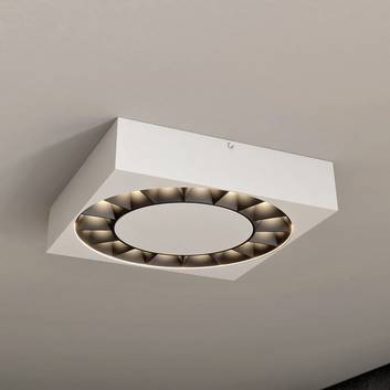 Lucande Kelissa LED-Bad-Deckenlampe, eckig, weiß