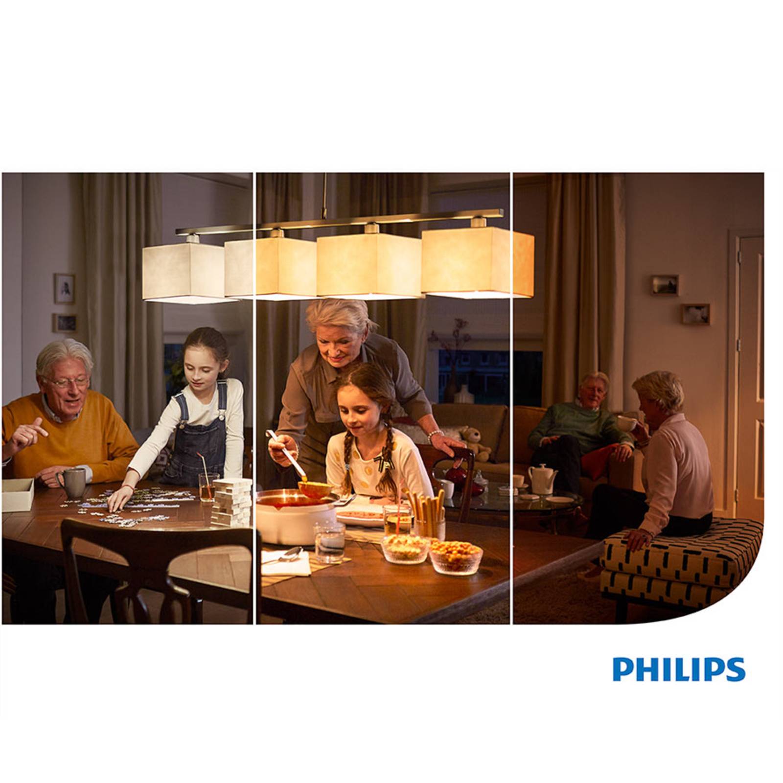 Philips SceneSwitch E14 świeca LED 4,3W filament