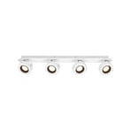 OSRAM LED ceiling spotlight VENUS, white, 4-bulb, metal 3,000 K