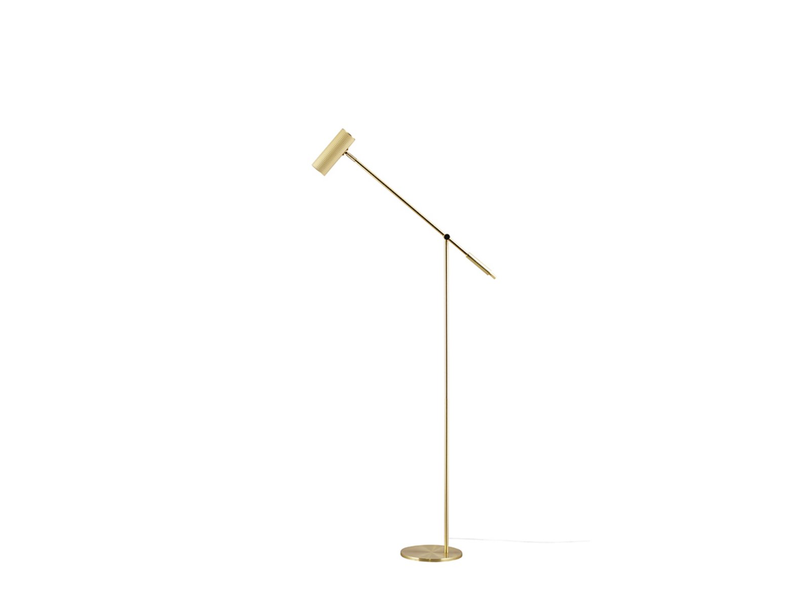 Hubble Read Stāvlampa Brushed Brass - Globen Lighting