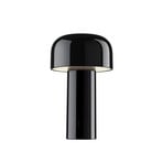 Lampada LED da tavolo ricaricabile Bellhop, nera, 21 cm, dimmerabile, IP54 -