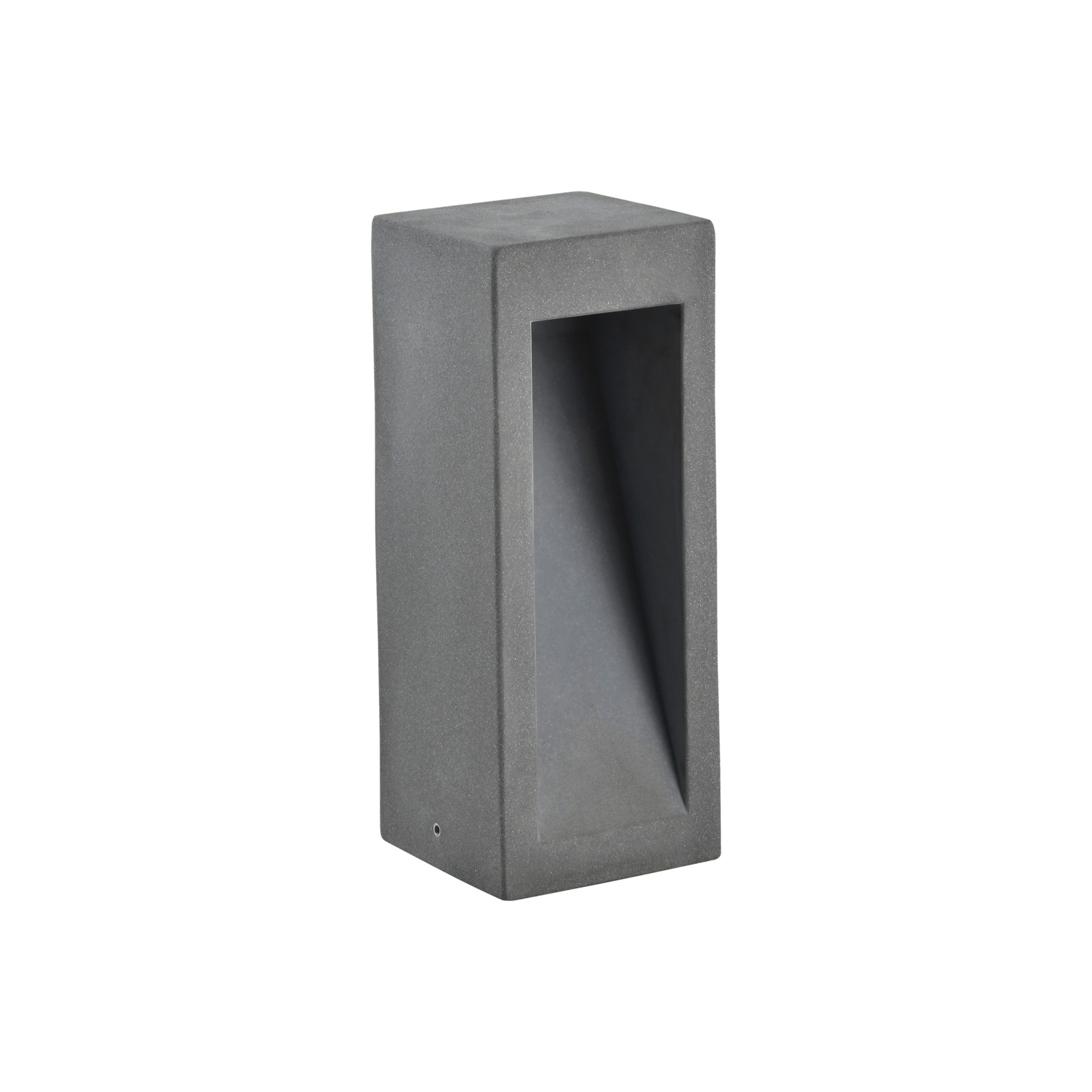 Luminaire pour socle LED Style, béton, gris