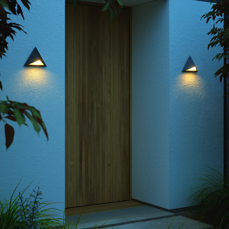Nordlux Konit Utomhus Vägglampa, svart från Nordlux