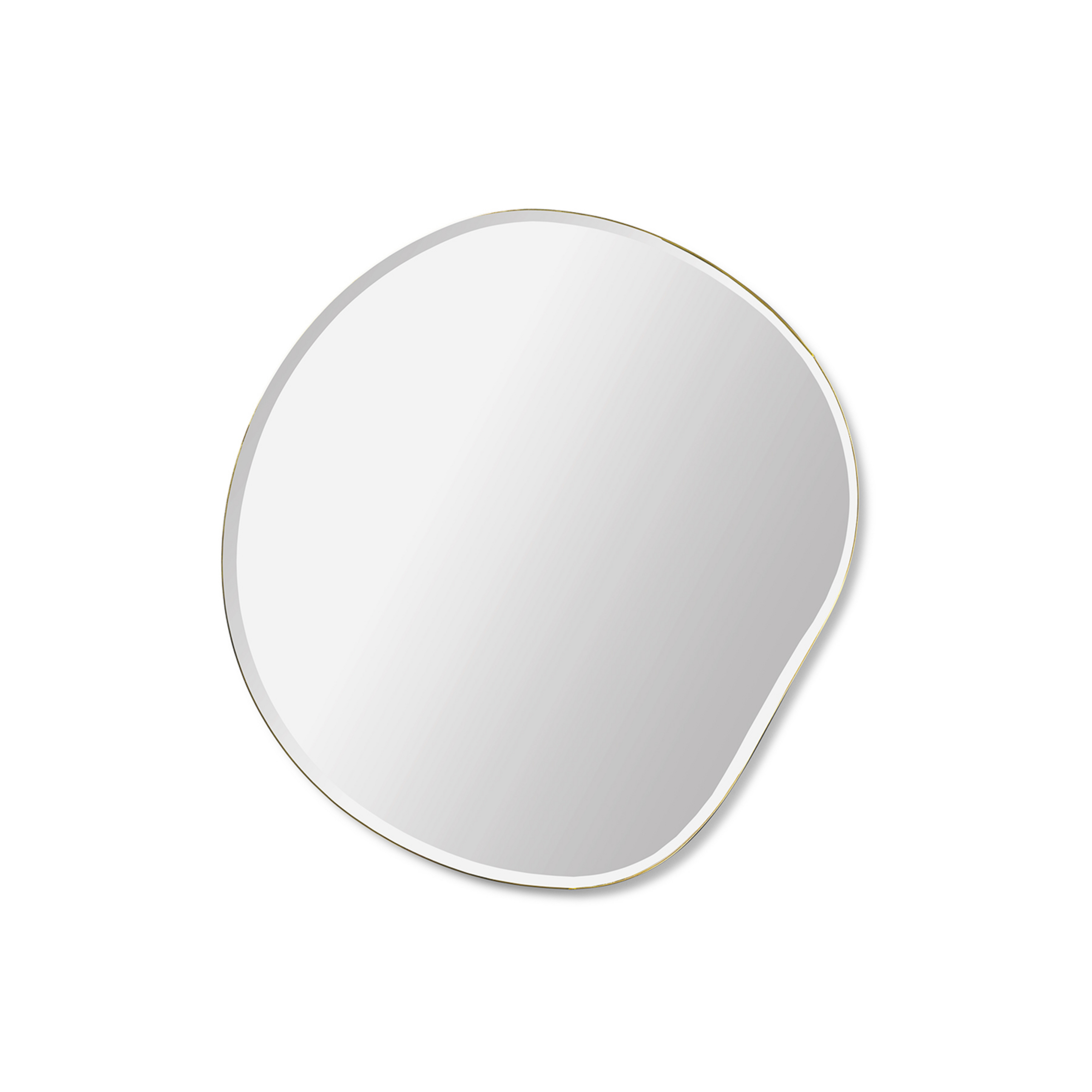 Pond Miroir Small Brass - Ferm Living