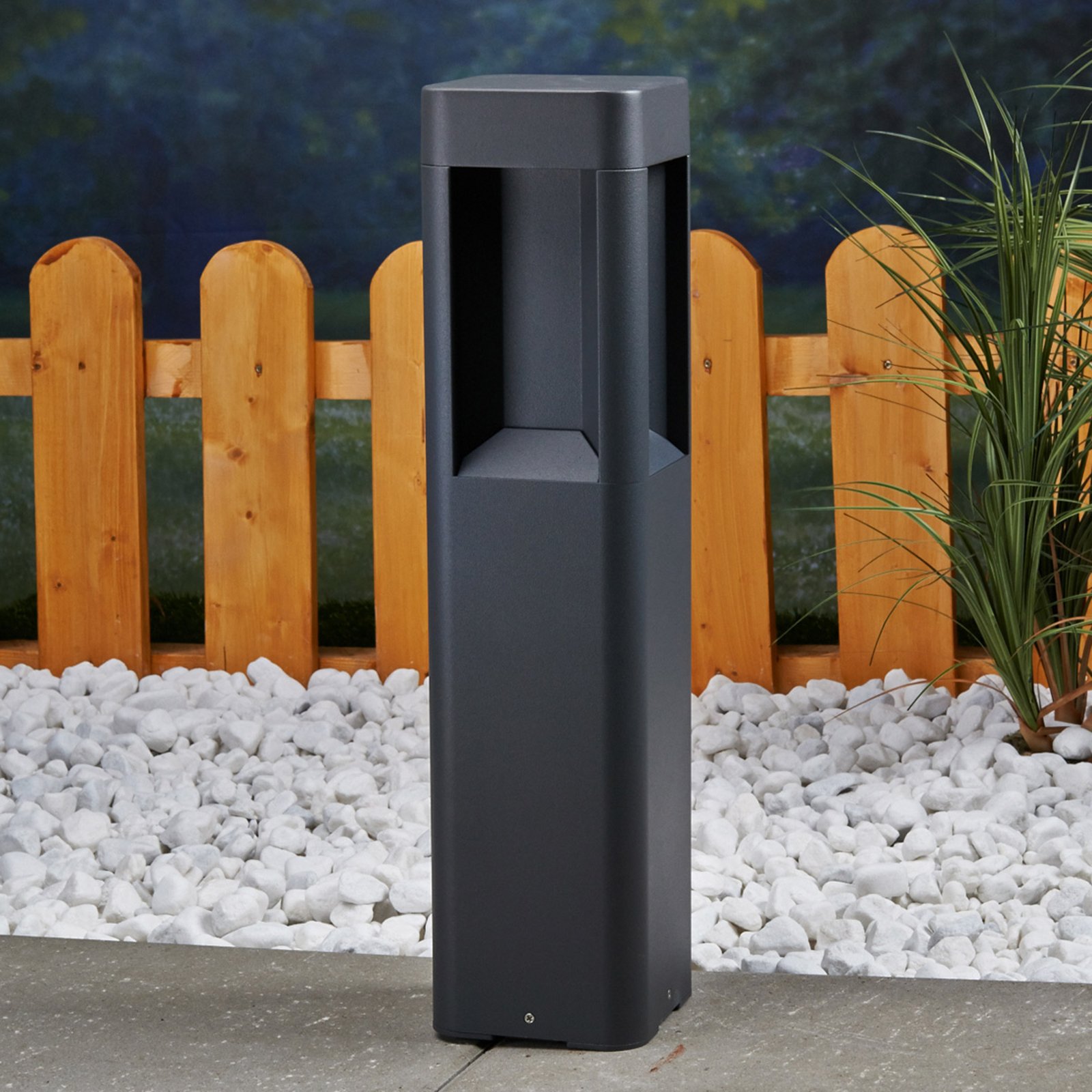 Annika Outdoor Garden Lamp H50 Anthracite - Lucande
