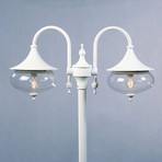 2-bulb Libra lamp post