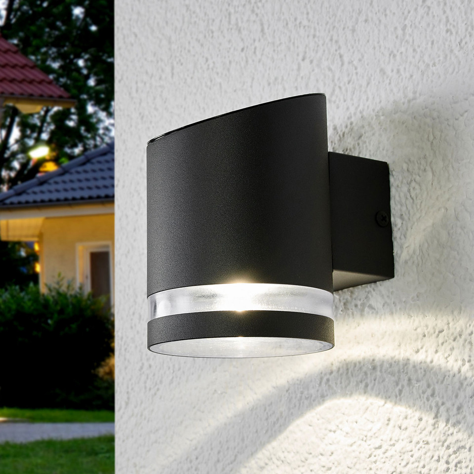 Lindby Melinda Solcelle Lampa, grå från Lindby
