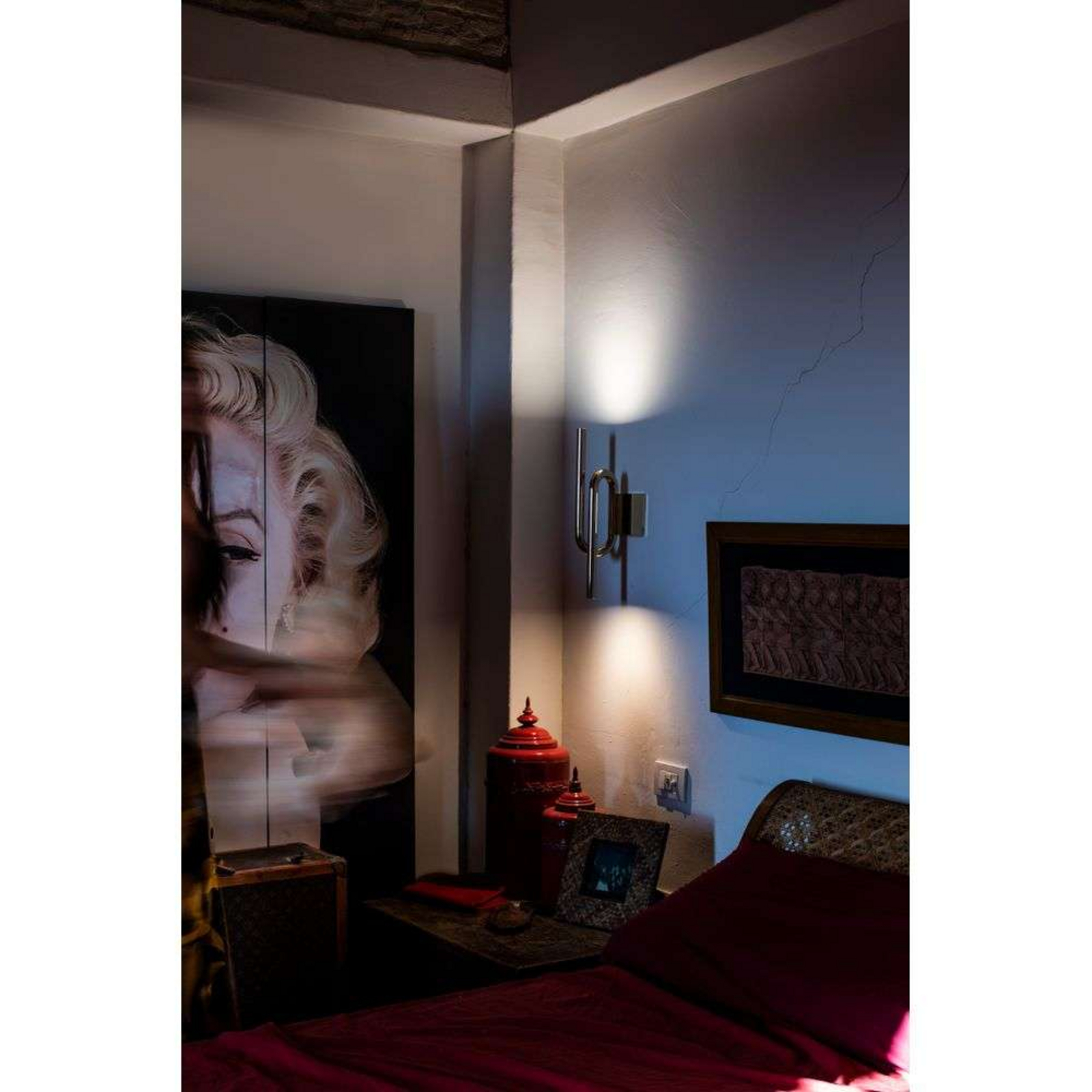 Tobia Aplique de Pared White - Foscarini