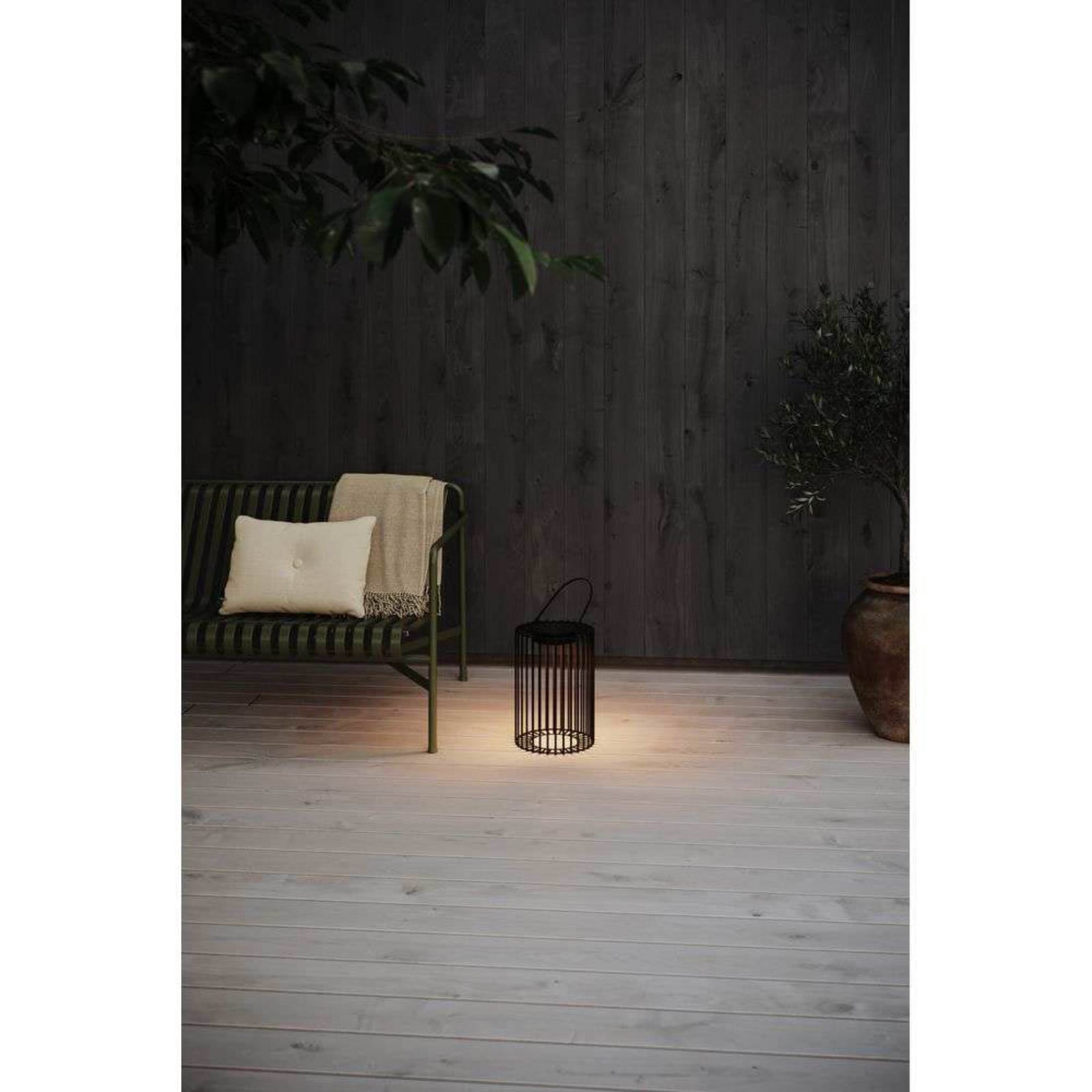 Cavia Solar Udendørs Lantern IP44 Black Markslöjd - Terrasse - Metal - Lanterne