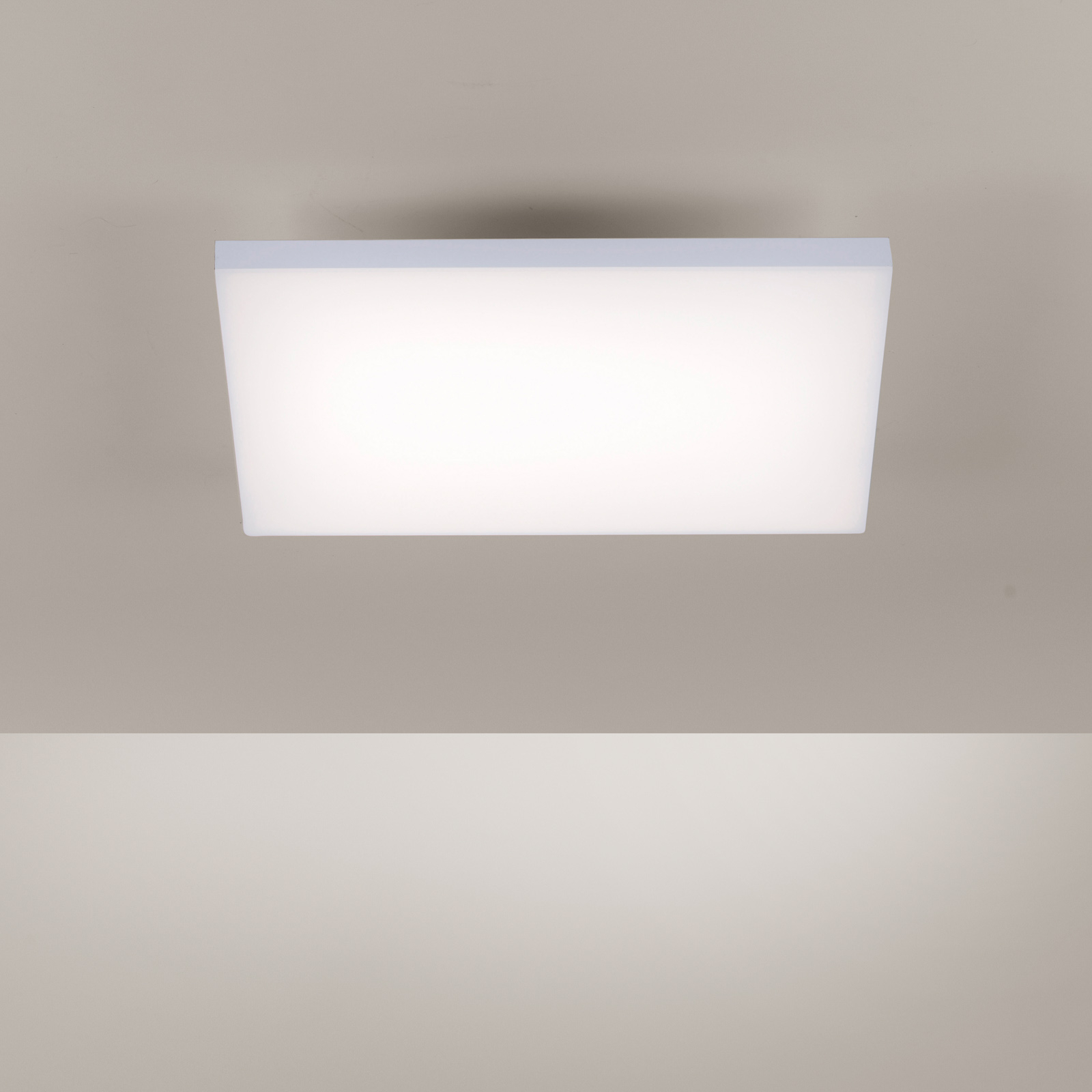 LED-taklampa Canvas justerbar vitfärg, 45 cm