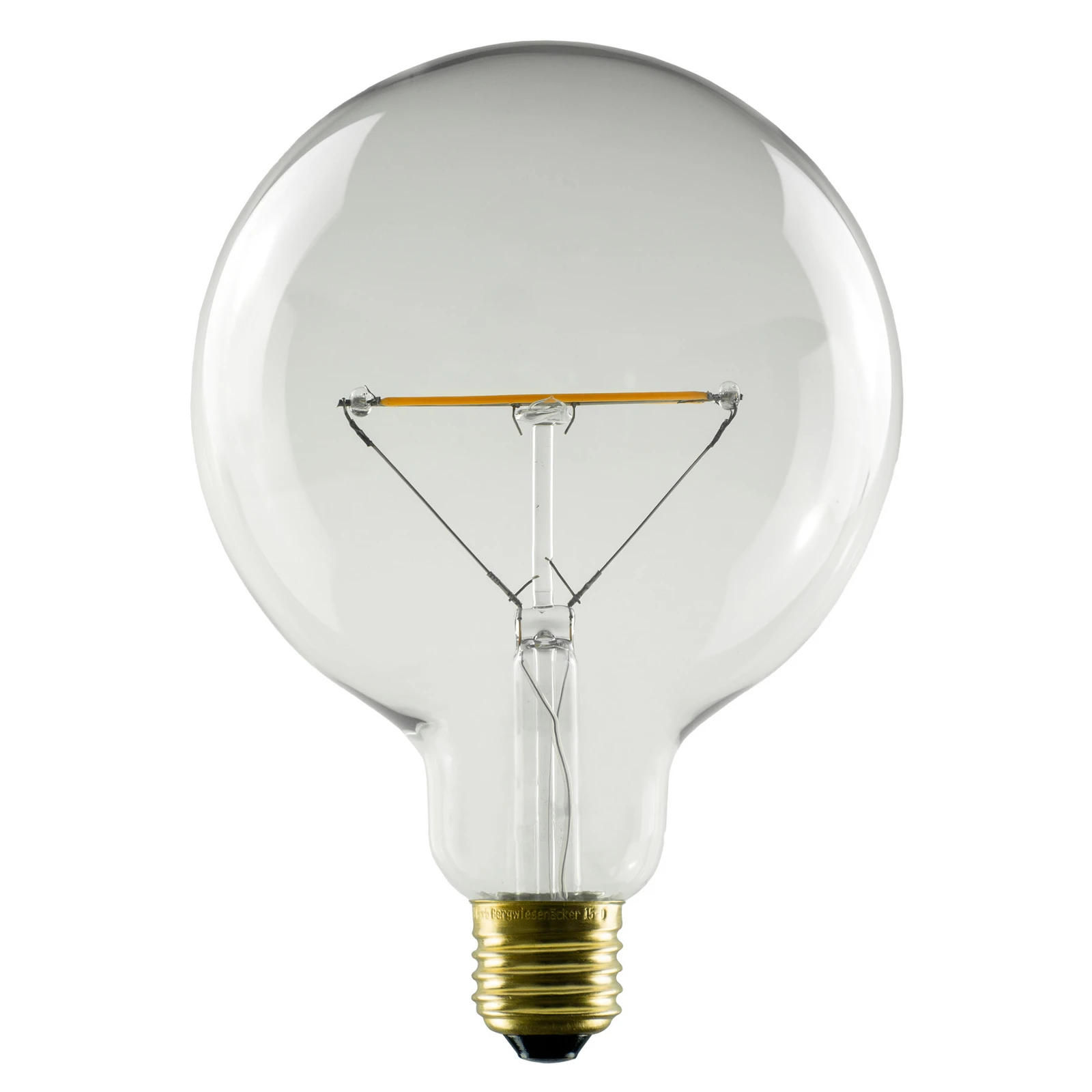 SEGULA LED globe E27 5W G150 2.200K dimbar klar