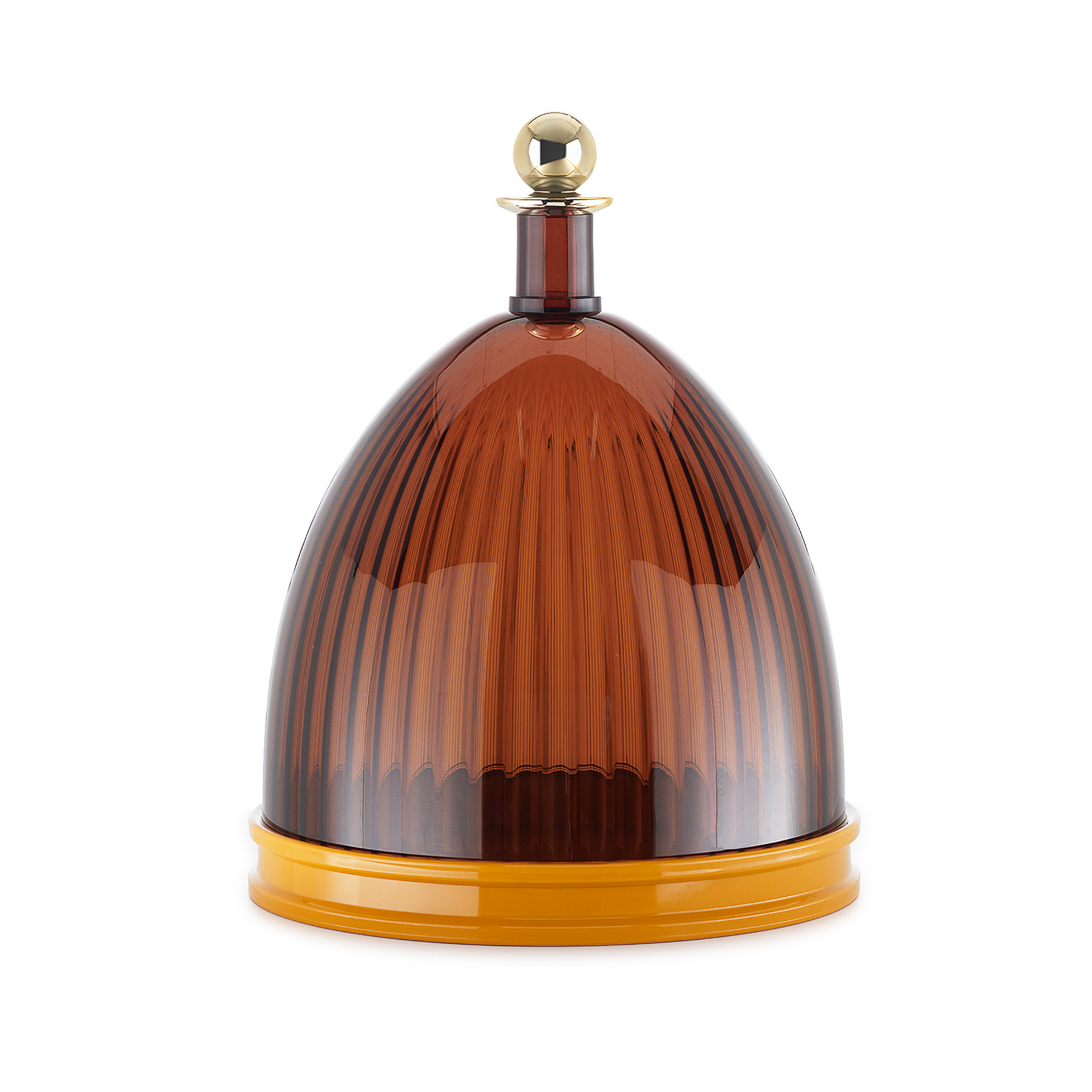 La Coupole Dekorativní mísa, hnědá, výška 30,5 cm - Kartell