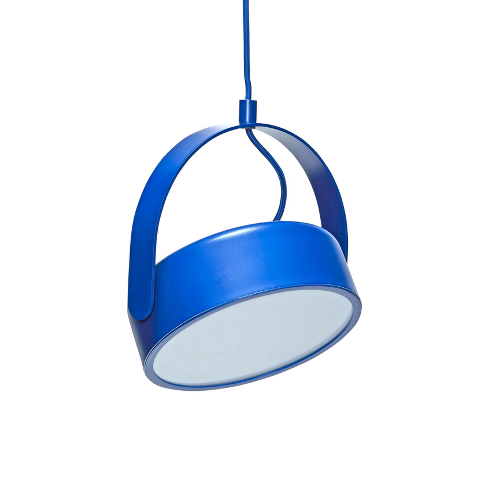 Hübsch Stage LED hanglamp, blauw, ijzer, 3.000 K