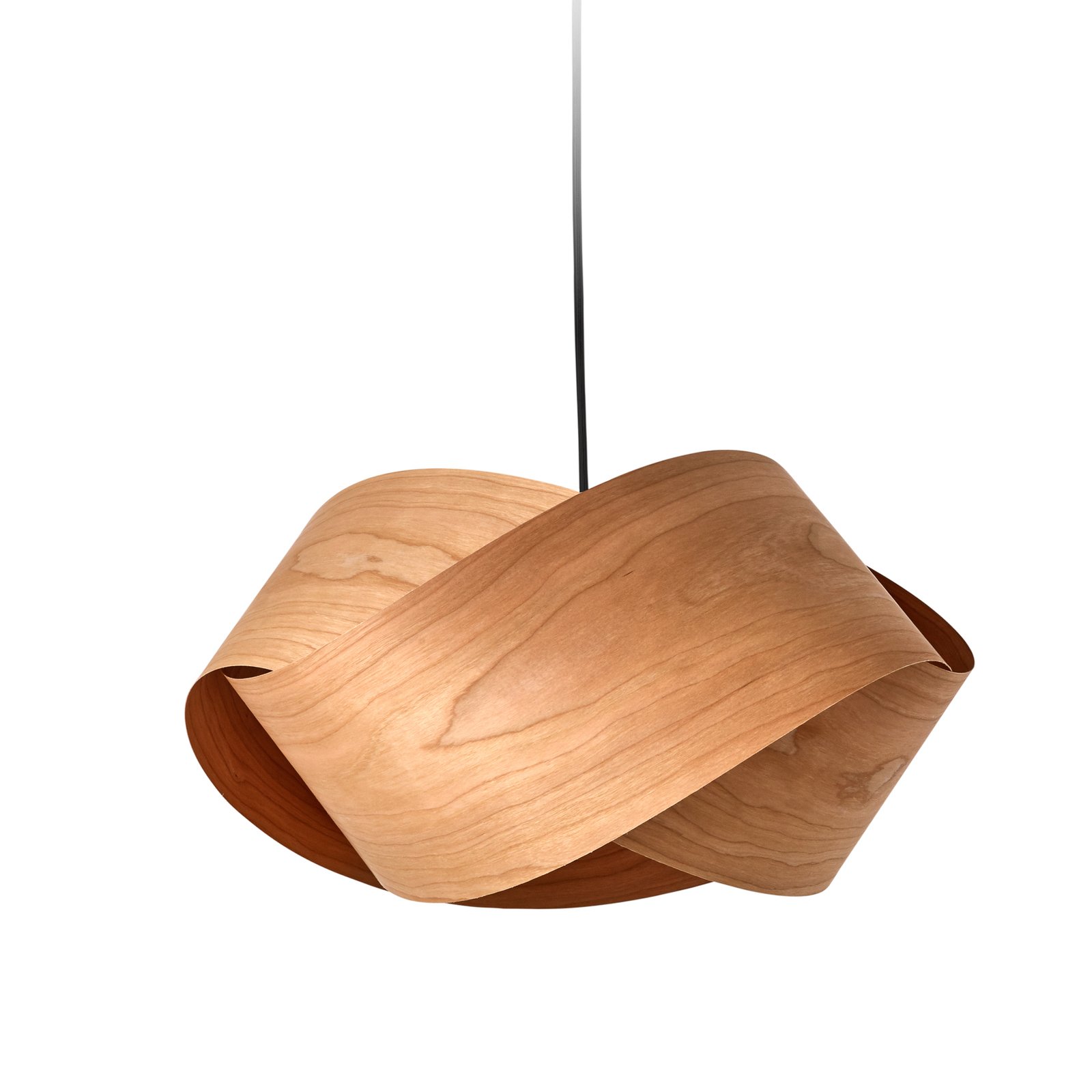 LZF Nut pendant light in natural wood design